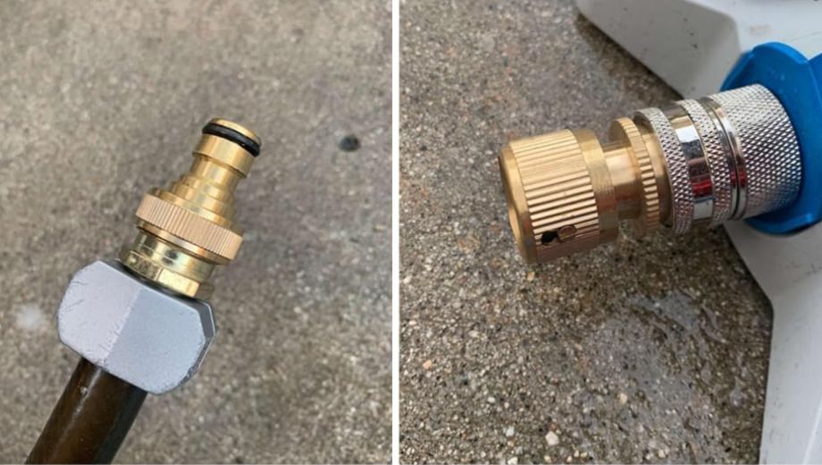 تعمیر سر شلنگی ۳_۴ پکیجی برنجی