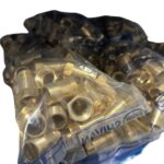 خرید عمده رو پیچ تو پیچ بلند 3/4 - 50mm رنگ برنجی - شیوان آرتا
