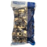 خرید عمده رو پیچ تو پیچ متوسط 1/2 - 31mm رنگ برنجی - شیوان آرتا