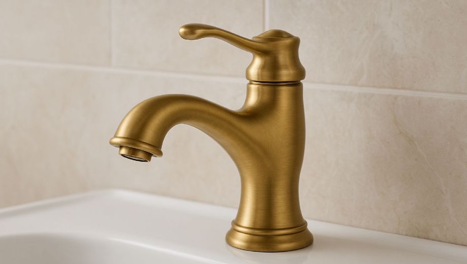 شیرآلات برنجی در حمام