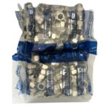 فروش عمده رو پیچ تو پیچ کوتاه 1/2 - 22.5mm آبکاری کروم - شیوان
