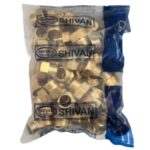 مرکز خرید رو پیچ تو پیچ متوسط 3/4 - 30mm رنگ برنجی - شیوان آرتا