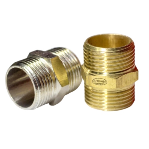 مرکز خرید مغزی برنجی 3/4  رنگ برنجی - شیوان آرتا