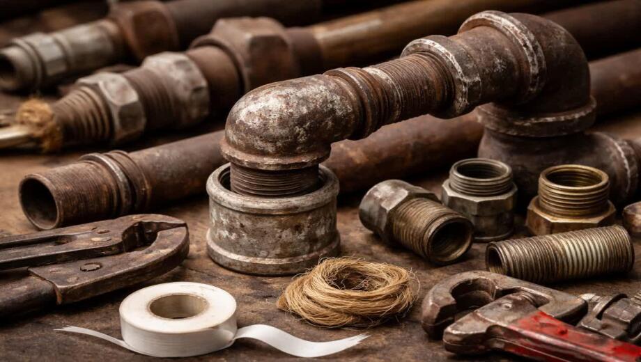 اتصالات سیستم‌های قدیمی لوله‌کشی