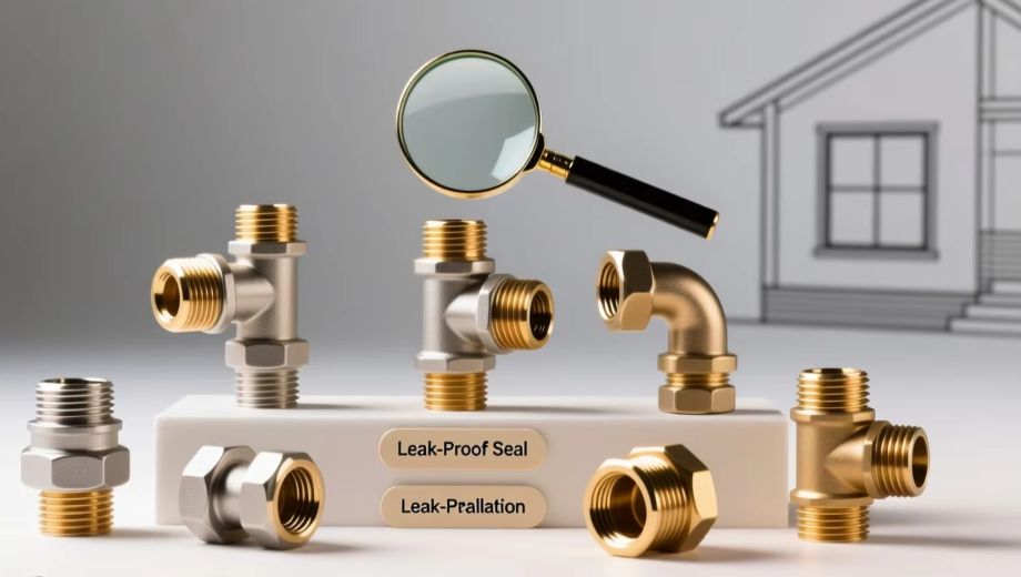 چگونه اتصالات برنجی بی_کیفیت را تشخیص دهیم؟