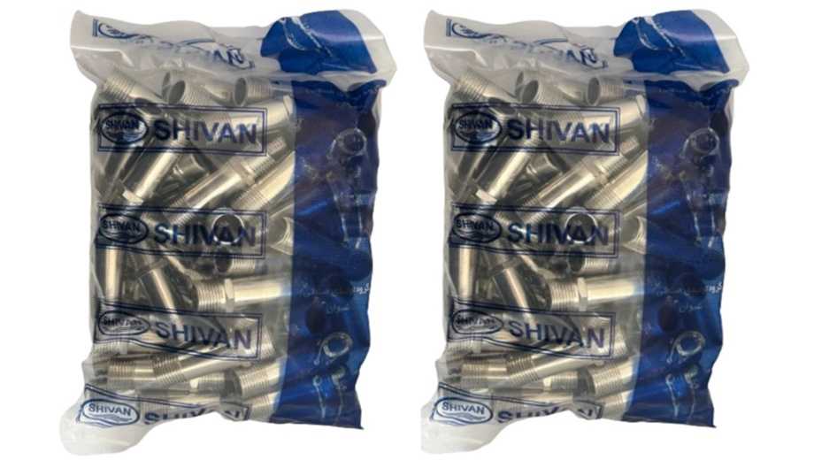 فروش نیپل برنجی 70mm آبکاری کروم